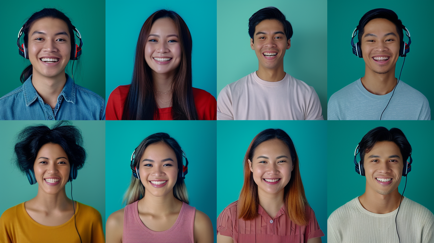 Team of Filipino online English teachers